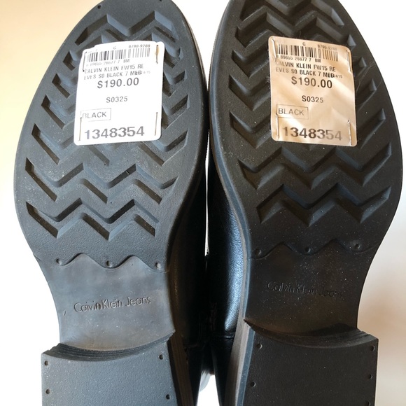 CK leather boots- NWT - Picture 4 of 4